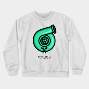 Cutest Turbo - Minty Glow Alien Crewneck Sweatshirt